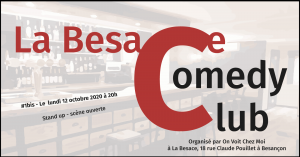 Besace Comedy Club 1bis 12/10/2020